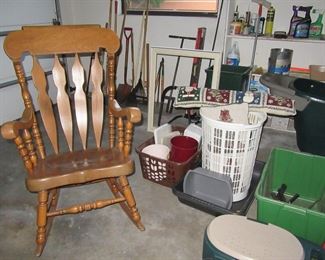 168 st rocker and supplies