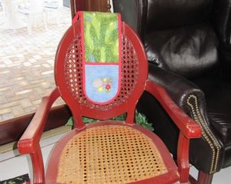 168 st red chair