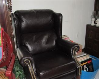 168 st leather wingback