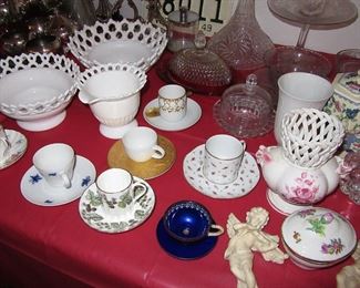 168 st dresden. milk glass