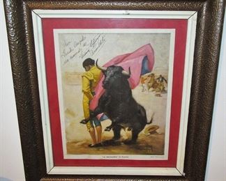 168 st signed torreador 