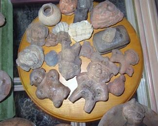 168 st tray of pre columbian