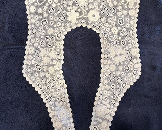 Irish lace collar