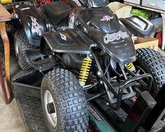 ATV Front View on Lift