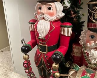 6 foot nutcracker, more holiday TBA