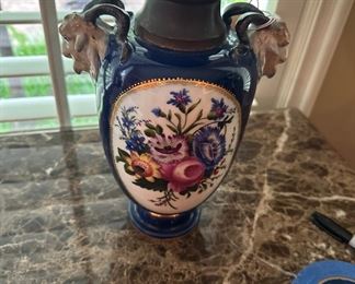 Beautiful pair of Herend wedding vases, 1870’s.