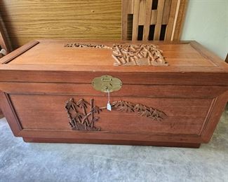 Asian themed trunk