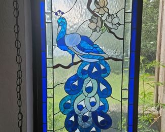 Stained glass Peacock