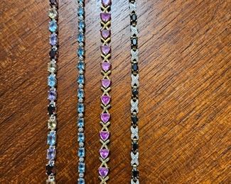 Sterling silver bracelets