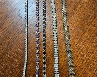More sterling silver bracelets