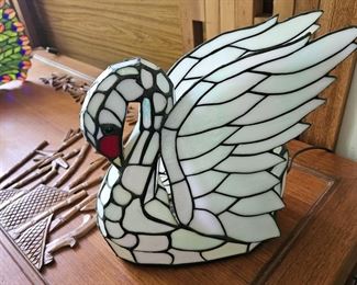Swan lamp