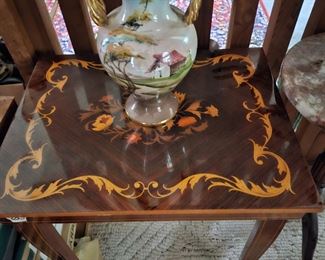 Italian inlaid table