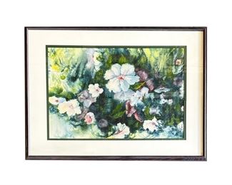 Sandy Ezell (IN) Floral Watercolor