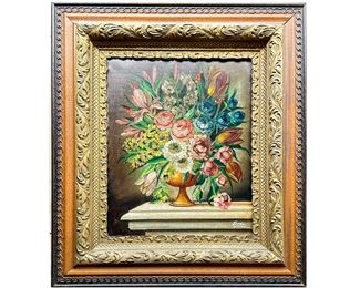 M. Corda (Austria) Floral Still Life 