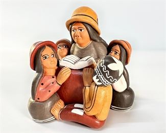 Peruvian Story Teller Figurine