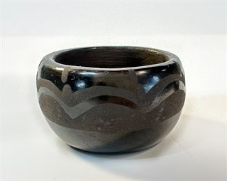 Signed Santa Clara Seed Pod Pottery