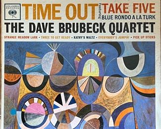 DAVE BRUBECK QUARTET “Time Out” Vinyl LP 