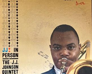 J.J. Johnson Quintet “J. J. In Person” Vinyl LP