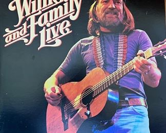 Willie Nelson “Willie And Family Live”, Vinyl LP