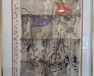 Signed and Numbered Lithograph by Audrey Roll-Preissler 