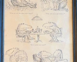 Vintage Ed Koren Print 