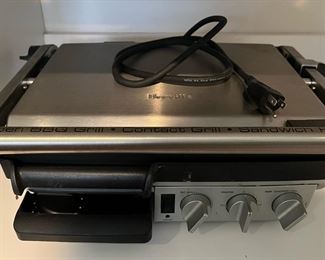 Breville Open BBQ Grill Contact Grill Sandwich Press Panini Press 