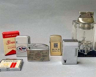 Vintage Advertising Lighters 