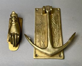 Vintage Brass Door Knockers 