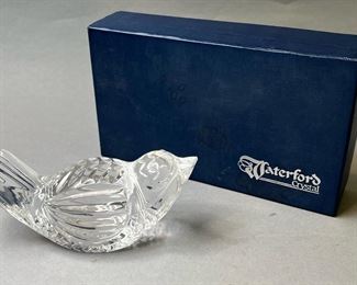 Waterford Crystal Bird Paperweight 