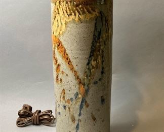 Mid Century Modern Art Pottery Lamp