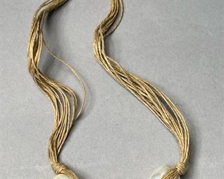 Coral and Pearl Necklace 