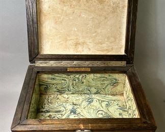 Antique “Sargent Cigar Chest” Humidor 
