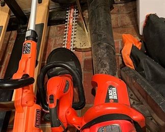 Black and Decker Garden Tools