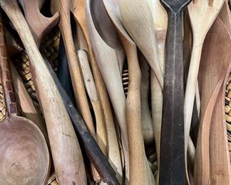 Carved Wooden Utensils 