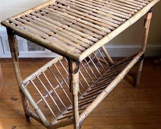 Bamboo End Table 