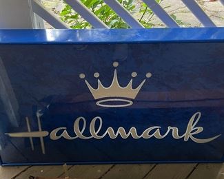 Large “Hallmark” Advertisement Sign 