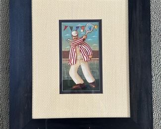 Framed Paul Greenwood Print 