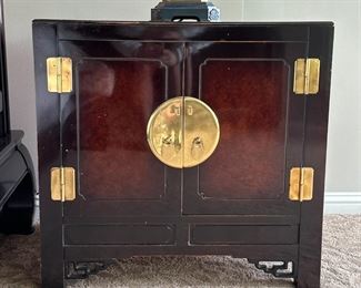 White of Mebane Mahogany Nightstand/Cabinet 