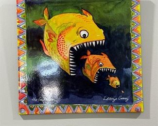 The Food Chain Wall Art Tile 
