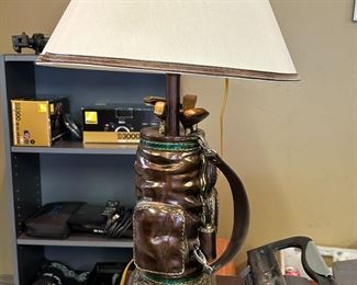 Golf Bag/Clubs Lamp 