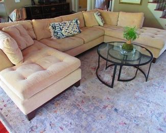 Coffee Table not included in sale