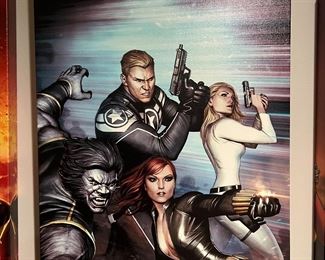 Marvel Comics "Secret Avengers #13" Numbered Limited Edition Giclee on Canvas by Adi Granov with COA. 97/99