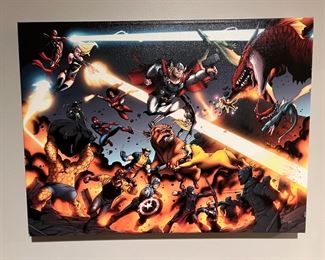 Marvel Comics "I Am An Avenger #4" Numbered Limited Edition Giclee on Canvas by Daniel Acuna with COA 92/99