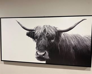 Framed Highland Cow Print