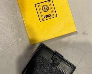 Fendi Button Wallet