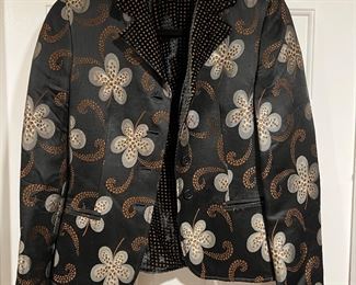 Women's Armani Floral Blazer Size M