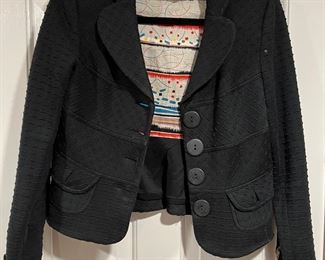 Women's Kay Unger Button Up Blazer Jacket Size 8