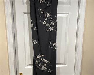 Women's Adrianna Papell Beaded Floral Evening Dress Size 4