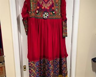 Women's Afghan Tribal Dress
