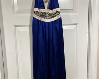 Women's Ingwa;Melero Blue and Tan Dress 